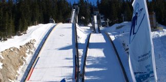 Calgary 2026 possibly use this Vancouver Olympics Jump facility in Whistler, BC; Photo by ©the Pacific Post/ File photo