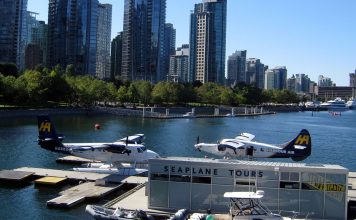 Seaplane Waterfront, Vancouver, BC; Photo by ©the Pacific Post