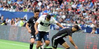 Vancouver Whitecaps vs Sporting KC, BC Place, July 13, 2019; Photo by ©Preston Yip